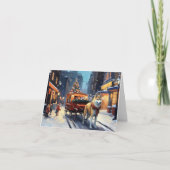 Akita Kerstfeest Seizoen Kaart (Voorkant)