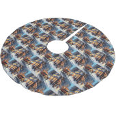 Akita Kerstfeest Seizoen Kerstboom Rok (Gekanteld)