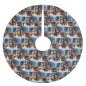 Akita Kerstfeest Seizoen Kerstboom Rok (Voorkant)