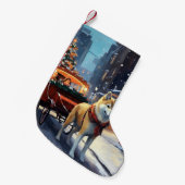 Akita Kerstfeest Seizoen Kleine Kerstsok (Voorkant (Hangend))