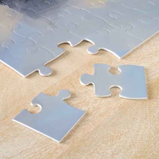 Akita Kerstfeest Seizoen Legpuzzel (Zijkant)