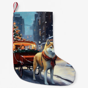 Akita Kerstfeestseizoen Kleine Kerstsok