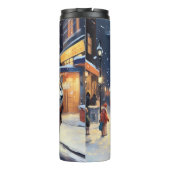 Akita Kerstfeestseizoen Thermosbeker (Achterkant)