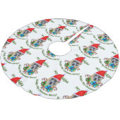 Akita KerstMerry Kerstboom Rok (Gekanteld)