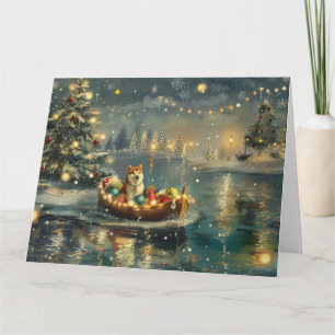 Akita Kerstmis Festivale Reis Kaart