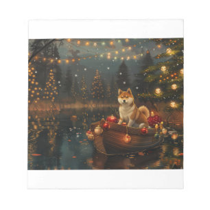 Akita Kerstmis Festivale Reis Notitieblok