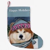 AKITA KLEINE KERSTSOK (Voorkant)