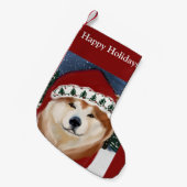 AKITA KLEINE KERSTSOK (Voorkant (Hangend))