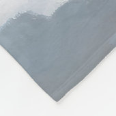 Akita Laat het sneeuwen Kerstmis Fleece Deken (Hoek)