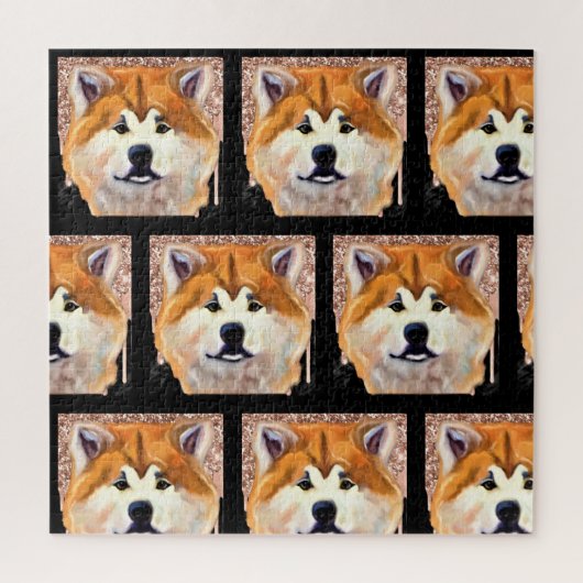 AKITA LEGPUZZEL (Verticaal)