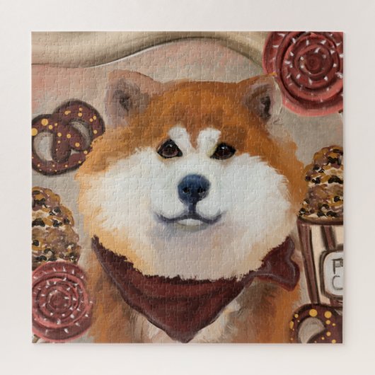 AKITA LEGPUZZEL (Verticaal)