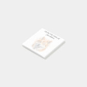 Akita Liefhebber Geborduurde Hond Post-it® Notes (Schuin)