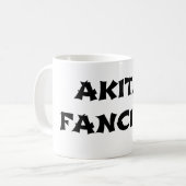akita liefhebber koffiemok (Voorkant links)