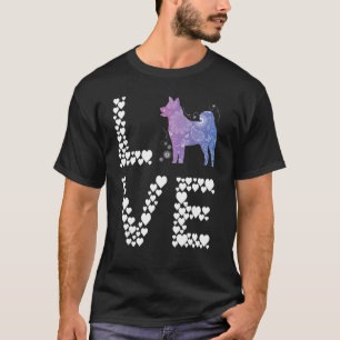 Akita Love Heart Shiba Inu Akita Dog Akita Inu T-shirt