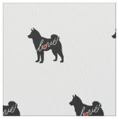 Akita Love Stof (Close Up)