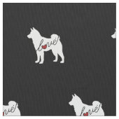Akita Love Stof (Close Up)