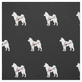 Akita Love Stof (Swatch)