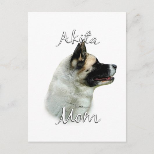 Akita Ma 2 Briefkaart (Voorkant)