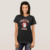 Akita mama 1 t-shirt (Voorkant volledig)