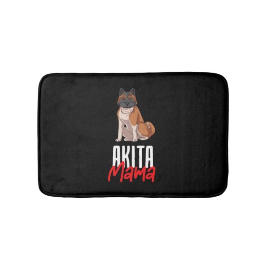Akita Mama Badmat (Voorkant)