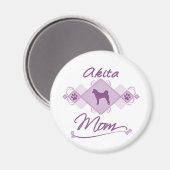 Akita mama magneet (Voorkant / Achterkant)