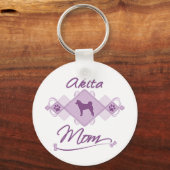 Akita mama sleutelhanger (Voorkant)