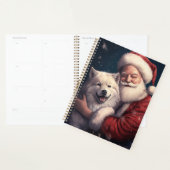 Akita met Sinterklaas Feestelijke Kerstmis Planner (Display)