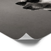 Akita Mode Honden Kunstprint Poster (Hoek)