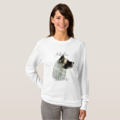Akita Moeder 2 T-shirt (Voorkant volledig)