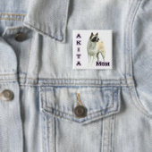 Akita Moeder 4 - Button (In situ)