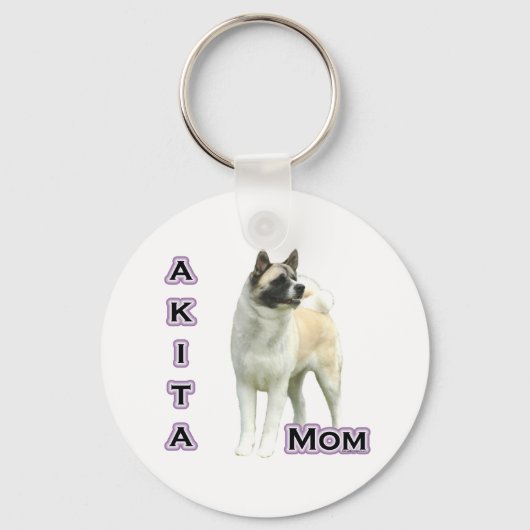 Akita Moeder 4 - Sleutelhanger (Voorkant)