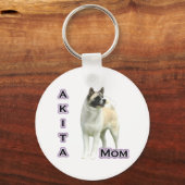 Akita Moeder 4 - Sleutelhanger (Voorkant)