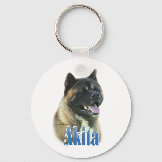 Akita Naam Sleutelhanger (Voorkant)