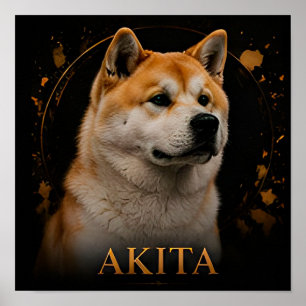 Akita Noble Spirit Collectie Poster