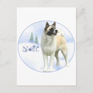 Akita Noel Feestdagenkaart