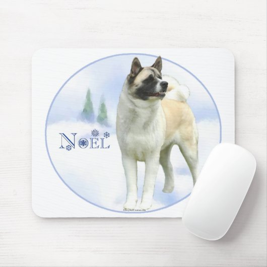 Akita Noel Mousepad Muismat (Met muis)