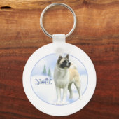 Akita Noel - Sleutelhanger (Voorkant)