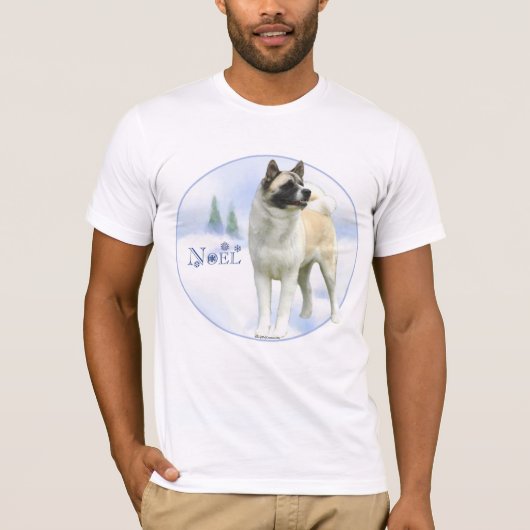 Akita Noel T-shirt (Voorkant)