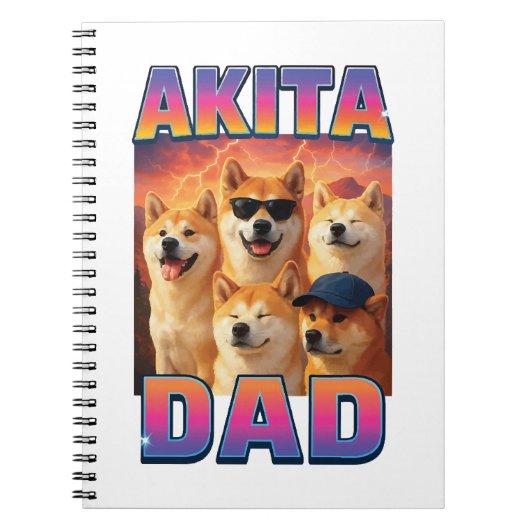 Akita Notitieboek (Voorkant)