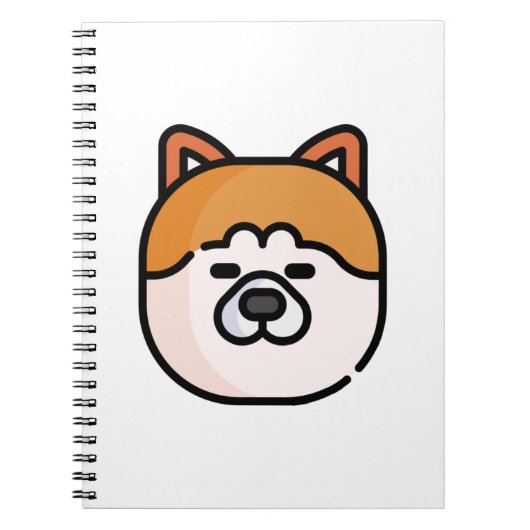 Akita Notitieboek (Voorkant)