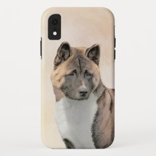 Akita Painting - Cute Original Dog Art Case-Mate iPhone Case