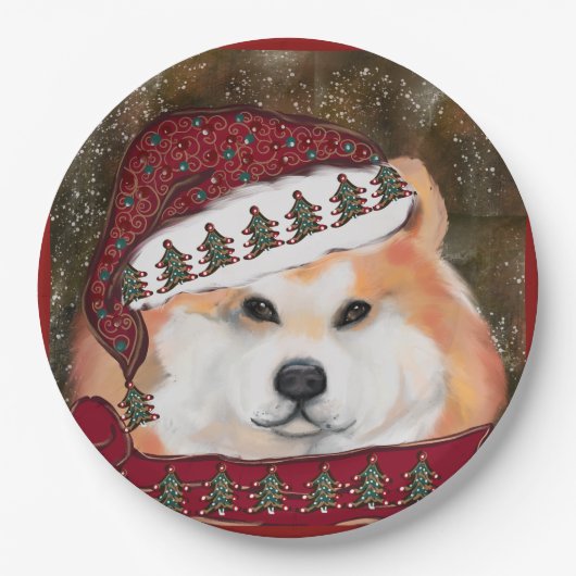 Akita Papieren Bordje (Voorkant)