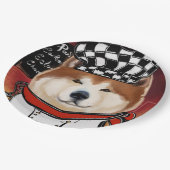 AKITA PAPIEREN BORDJE (Gekanteld)