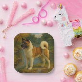 Akita Papieren Bordje (Feest)