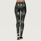 akita pinto zwart masker leggings (Achterkant)