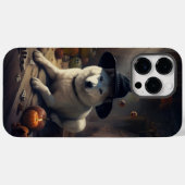 Akita Pompoenen Halloween Griezelen Case-Mate iPhone Case (Achterkant (horizontaal))