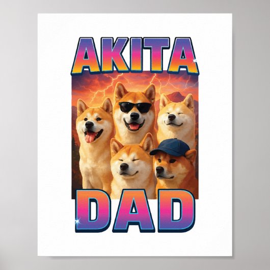 Akita Poster (Voorkant)