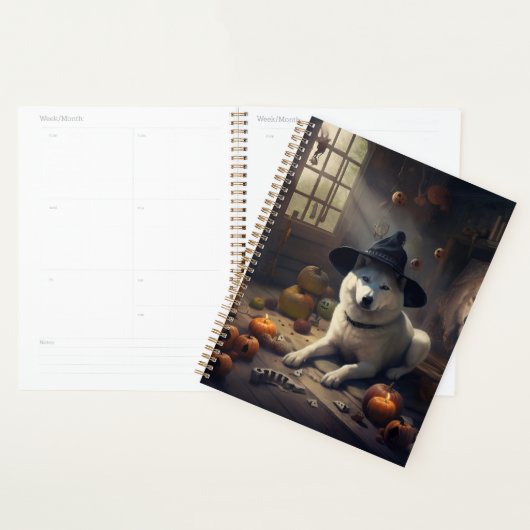 Akita Pumpkins Halloween Scary Planner (Display)