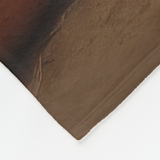 Akita Puppy Herfst Delight Pompoen Fleece Deken (Hoek)