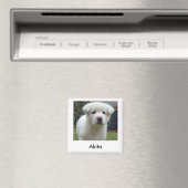 Akita Puppy Magnet (Insitu (Vaatwasser))